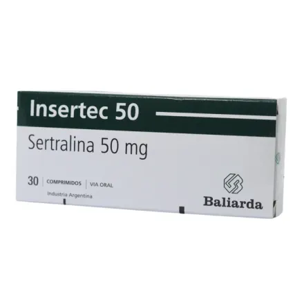 Insertec 50 mg Sertralina