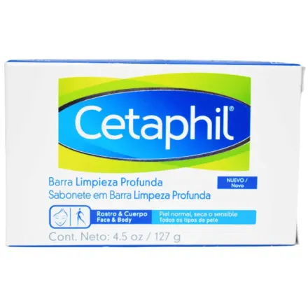 Cetaphil Barra De Limpieza Profunda x 127 g
