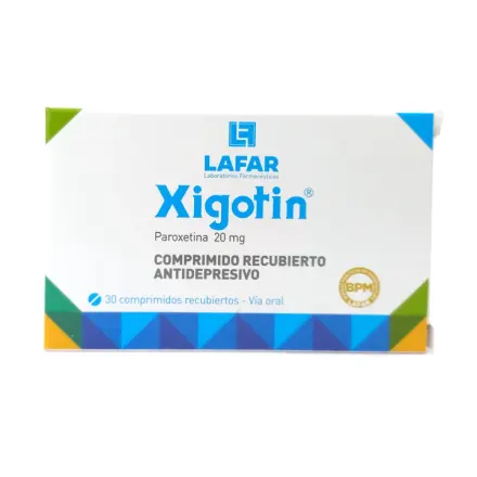 Xigotin 20 mg Paroxetina "Sigotin"