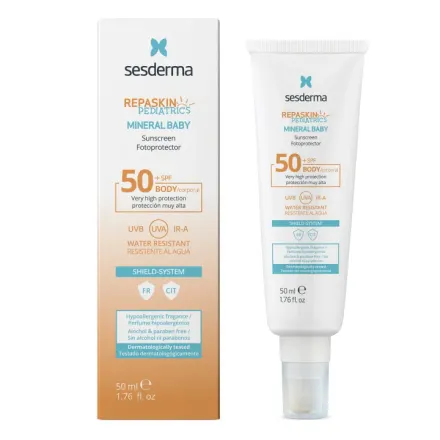 Sesderma Repaskin Pediatrics Mineral Baby Protector Solar Fps 50 + x 50 ml