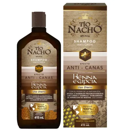 Tio Nacho Efecto Anti Canas Shampoo x 415 ml