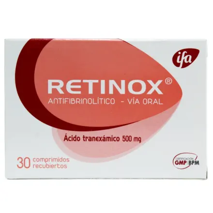 Retinox 500 mg Acido Tranexamico