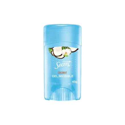 Secret Coconut Antitranspirante Gel Stick x 45 g