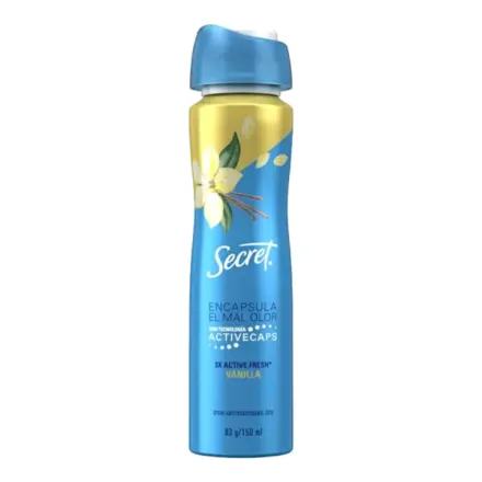 Secret Vainilla Antitranspirante Aerosol x 150 ml
