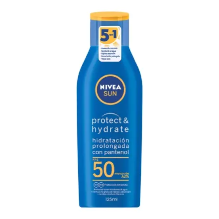 Nivea Sun Protector Solar Protect & Hydrate Fps 50 x 125 ml