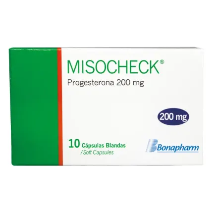 Misocheck 200 mg Progesterona