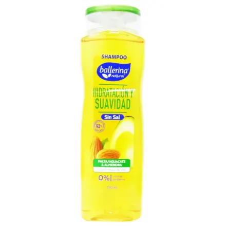 Ballerina Shampoo Palta Y Almendra x 750 ml