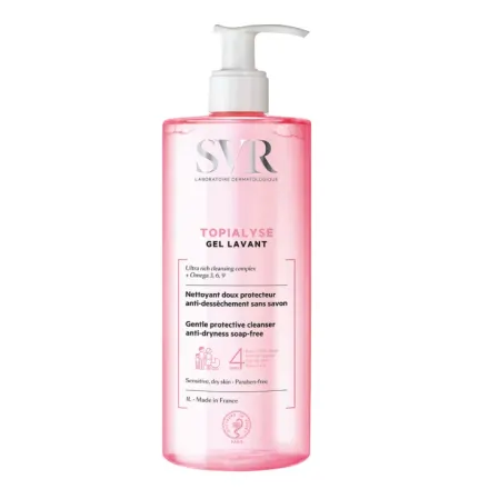 Svr Gel Lavant Topialyse Limpiador Y Protector Anti Sequedad x 1l