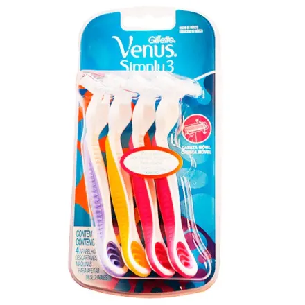 Gillette Venus Suave Maquina De Afeitar x Blister <4>