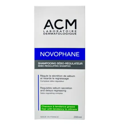 Acm Novophane Shampoo Sebo Regulador x 200 ml