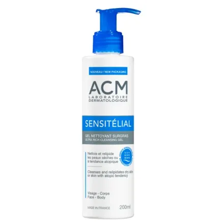 Acm Sensitelial Gel Limpiador Sobregraso x 200 ml