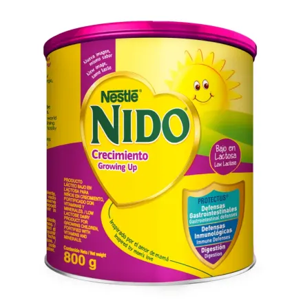 Nido Crecimiento Leche En Polvo Lata x 800 g