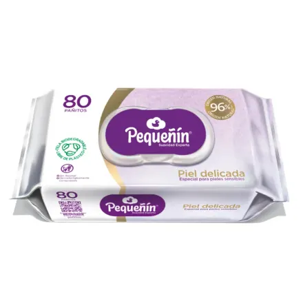 Pequeñin Toallitas Humedas Piel Delicada x Paq (80)