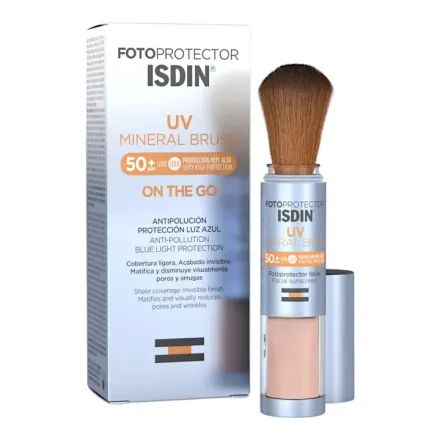 Isdin Uv Mineral Brush Fps 50 On The Go x 2 g