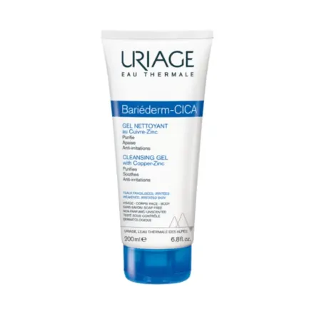 Uriage Bariederm Cica Gel Limpiador x 200 ml
