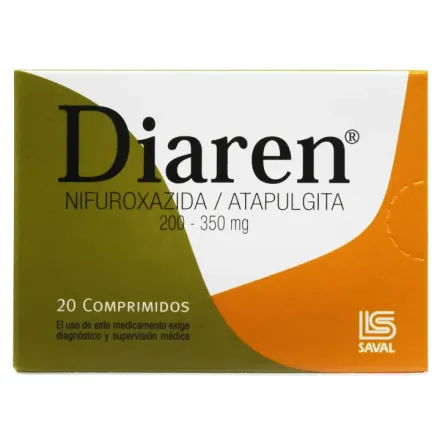 Diaren Nifuroxazida / Atapulgita