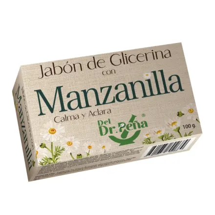Del Dr Peña Jabon Glicerina Manzanilla x 110 g