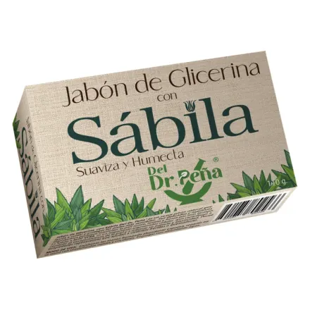 Del Dr Peña Jabon Glicerina Sabila x 110 g