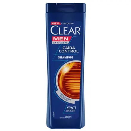 Clear Men 2 En 1 Caida Control (Shampoo) x 400 ml