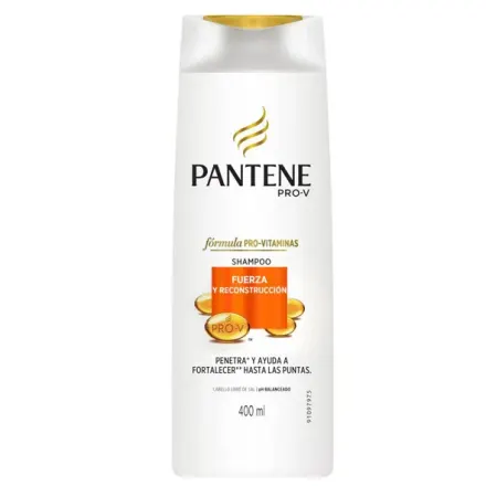 Pantene Pro V Shampoo Fuerza Y Reconstruccion x 400 ml