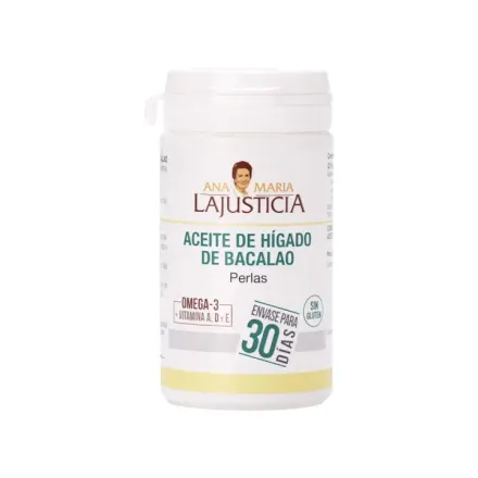 Ana Maria La Justicia Aceite De Higado De Bacalao x Frasco (90)