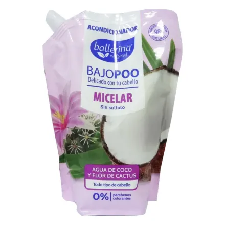 Ballerina Acondicionador Micelar Con Pantenol Doypack x 750 ml
