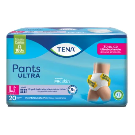 Tena Pañal Pants Ultra Talla L x Paq (20)
