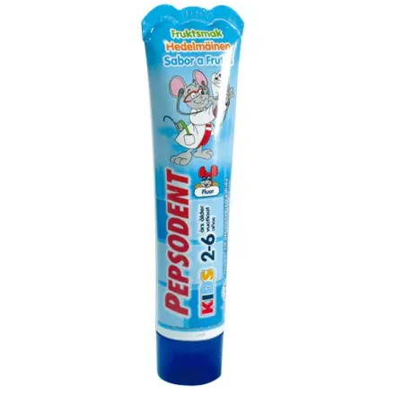 Pepsodent Crema Dental Niños Sabor A Frutas x 50 ml