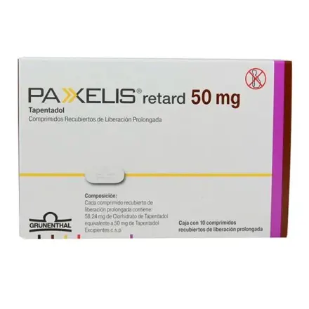 Paxelis Retard 50 mg Tapentadol