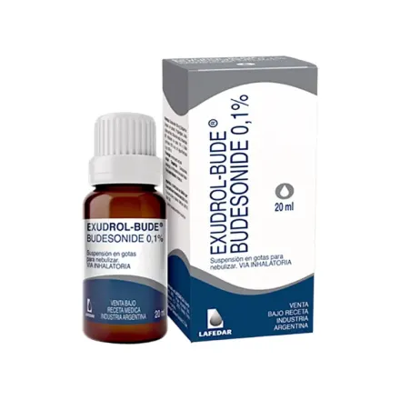 Exudrol - Bude Lafedar x 20 ml Budesonida 0,1%