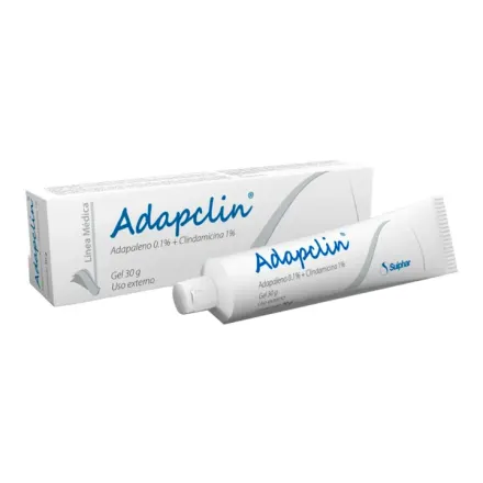 Adapclin Gel x 30 g Adapaleno 0,1% / Clindamicina 1%