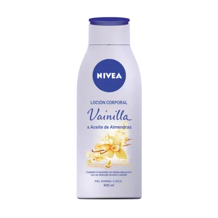 Nivea Locion Corporal Vainilla / Almendras x 400 ml