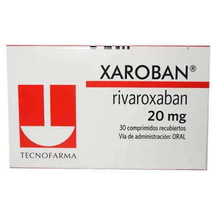 Xaroban 20 mg Rivaroxaban "Saroban"