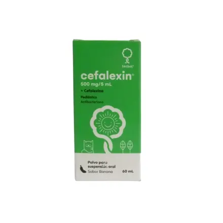 Cefalexin 500 mg / 5 ml Suspension x 60 ml Cefalexina