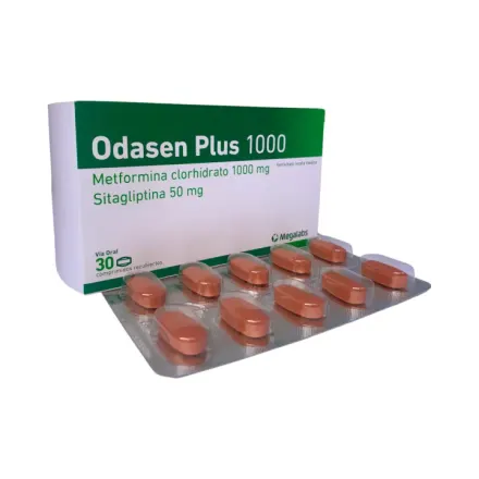 Odasen Plus 1000 mg / 50 mg Metformina / Sitagliptina