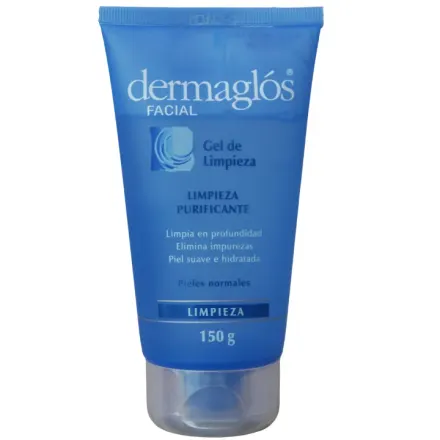 Dermaglos Facial Gel Limpieza Piel Normal x 150 g