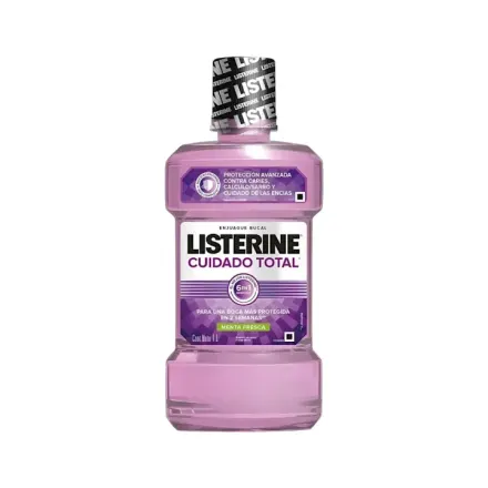 Listerine Cuidado Total Menta Fresca 6 En 1 x 1 L