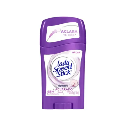 Lady Speed Stick Derma + Aclarado Nacar Stick x 45 g