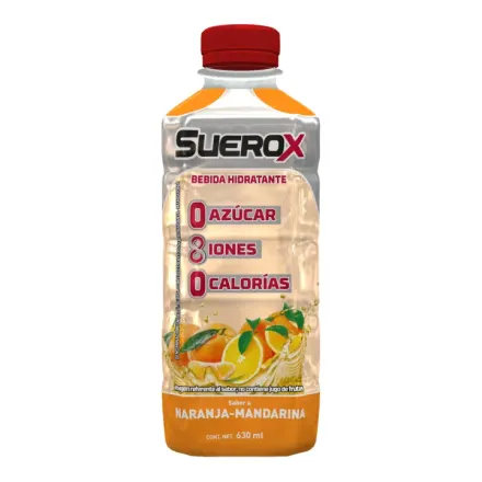 Suerox Bebida Hidratante Naranja Y Mandarina x 630 ml