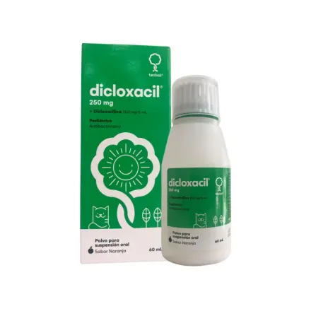 Dicloxacil 250 mg/5ml Suspension x 60 ml Dicloxacilina