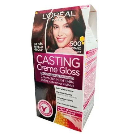 Casting Creme Gloss Tinte Capilar 500 Castaño Claro x 1 Kit