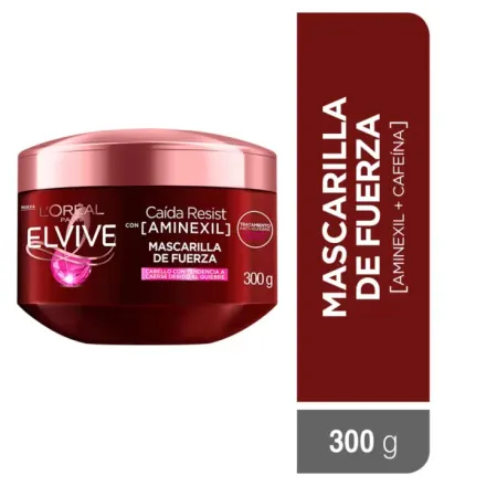 Elvive Mascarilla Para Cabello Caida Resist Con Aminexil x 300 g