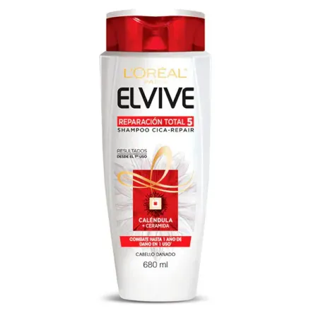 Elvive Shampoo Reparacion Total 5 x 680 ml