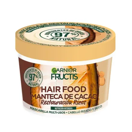 Hair Food Mascarilla Para Cabello Cacao Restauracion Rizos x 350 ml