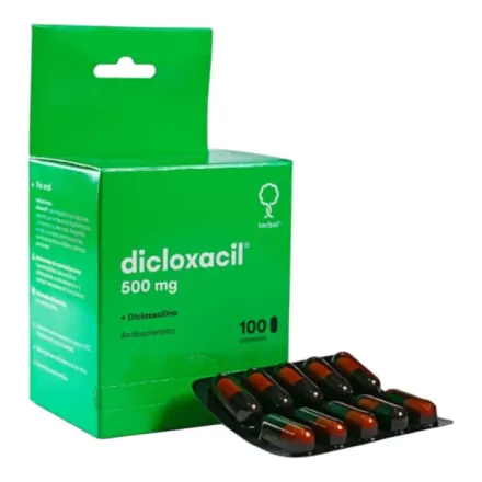 Dicloxacil 500 mg Terbol Dicloxacilina