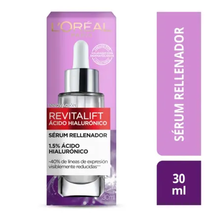 Revitalift Acido Hialuronico Serum Rellenador Frasco x 30 ml