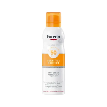 Eucerin Protector Solar Oil Control Fps 50 Toque Seco Sun Spray Corporal x 200 ml