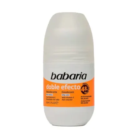 Babaria Desodorante Roll On Doble Efecto x 50 ml