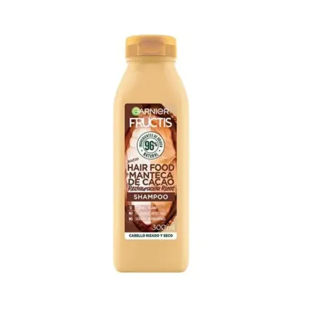 Garnier Fructis Shampoo Hair Food Cacao Restauracion Rizos x 300 ml