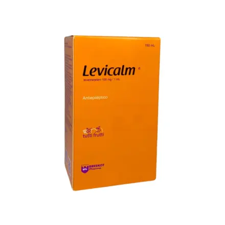 Levicalm 100 mg / 1 ml Solucion Tutti Frutti x 150 ml Levetiracetam